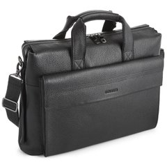 Чоловіча сумка для документів і ноутбука з натуральної шкіри BEXHIL BX-24065, Черный