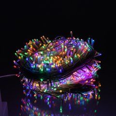 Гірлянда Різдвяна фея вулична 100 м 1000 LED білий провід Мультиколір CF1000L100MWML