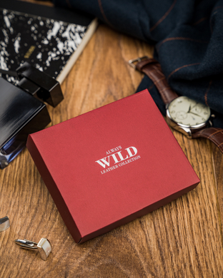 Картхолдер мужской кожаный Always Wild N007-VTK-D-RFID-5067 бордовый