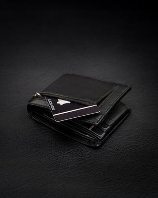 Кошелек мужской кожаный Rovicky N05-PZ-CCR-RFID-2654 Черный