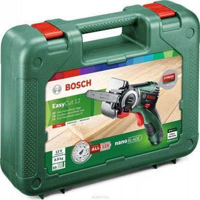 Акумуляторна міні-ланцюгова пила Bosch EasyCut 12 (06033C9020)