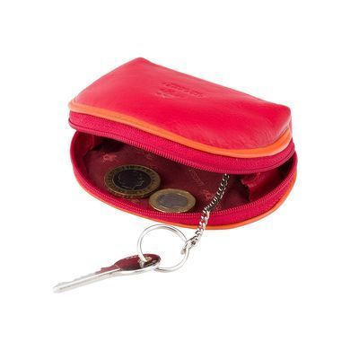 Кожаная ключница Visconti RB63 - Malay (red multi)