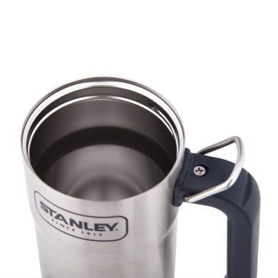 Термокружка Stanley Adventure Travel 0,47 л серебристая