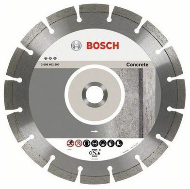 Круг алмазний Bosch Standard for Concrete 115 x 22,23 x 1,6 x 10 mm