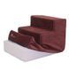 Ступени для собак Velour Bordo 3х-уровневые