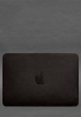 Шкіряний чохол для MacBook Air 15-inch (2023) Темно-коричневий, натуральна шкіра Краст