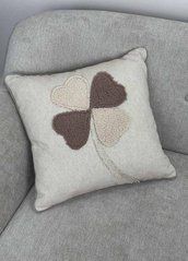 Подушка декоративна Clover 45х45 см, серый