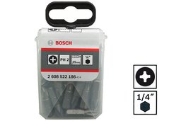 Насадки-біти Bosch Extra Hart PH2 (25 шт)
