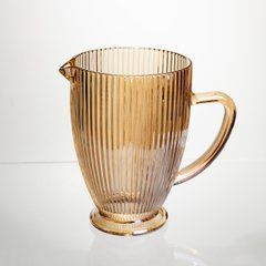 Кувшин стеклянный универсальный 1.2 л фигурный Коричневый Yiwu HP-19-202