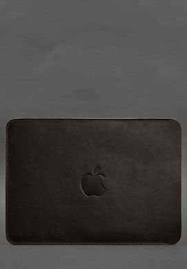 Шкіряний чохол для MacBook Air 15-inch (2023) Темно-коричневий, натуральна шкіра Краст