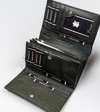 Кошелек женский кожаный LORENTI 76112-BPR-1387 черный