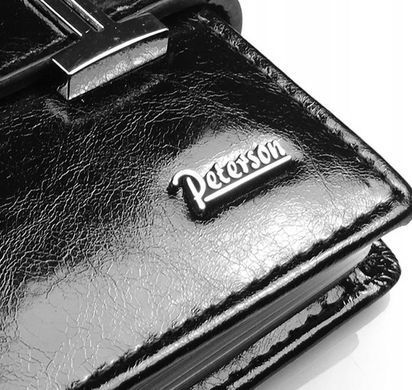 Візитниця шкіряна Peterson PTN PL-102-1028 чорний