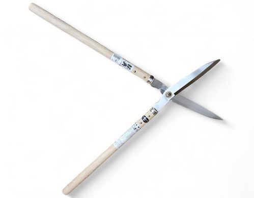 Кущоріз А-16, 70 см (леза 18 см, сталь GIN3 YCS-INOX, 61HRC) ручки - дуб, (1118885) 880 г. KANENORI