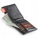 Кошелек мужской кожаный Peterson PTN 380 2-1-1-6344 черный