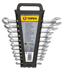 Topex 35D757 Набір ключiв комбінованих, 6-22 мм, 12 шт.