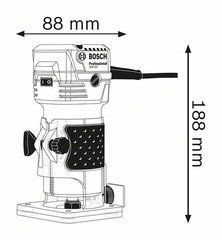 Кромочний фрезер GKF 550 Professional (06016A0020)