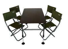 Комплект меблів складаний Novator SET-1, Коричневий