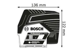 Лазерний нівелір Bosch GCL 2-50 CG + RM2 (0601066H00)