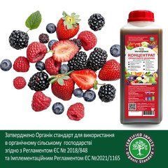 Органічне рідке добриво концентрат біогумусу Vermiplant (Верміплант) для ягід, овочів, салатів, винограду, теплиць 1 л