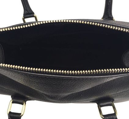 Жіноча шкіряна сумка Italian fabric bags 1426 black
