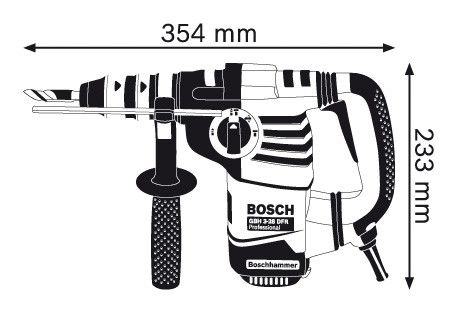 Перфоратор Bosch GBH 3-28 DFR Professional