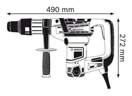 Перфоратор Bosch GBH 5-40 D Professional (0611269020)