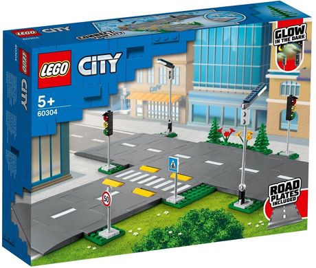 LEGO Конструктор City Town Дорожні плити 60304