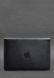 Кожаный чехол-конверт на магнитах для MacBook 14 Темно-синий