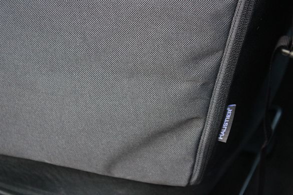 Автогамак Трансформер для Собак Elegant Black 1/3 заднего сиденья 45х145см