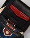 Кошелек мужской кожаный Peterson PTN 340.03 BLACK+RED черный