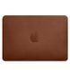 Шкіряний чохол для MacBook Air 15-inch (2023) Світло-коричневий, Коричневий, натуральна шкіра Краст