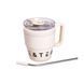 Термочашка Coffee & Tea з трубочкою бежева HP-14-23BE