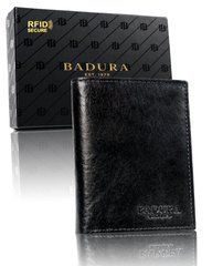 Гаманець чоловічий шкіряний Badura B-N4-MIL NERO
