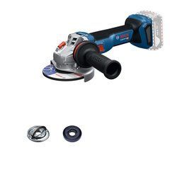 Акумуляторна безщіткова кутова шліфувальна машина Bosch GWS 18V-11S (06019N4000) (Solo - без аку та ЗП)