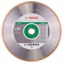 Діамантовий диск Bosch Standard for Ceramic, 300-30/25,4 мм (2608602540)