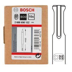 Пікове зубило Bosch (2608690132) SDS-plus,250 мм, 10 шт