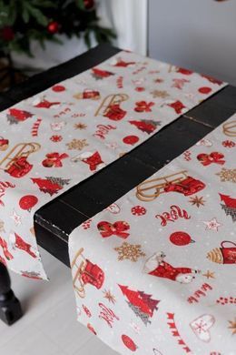 Новогодняя дорожка на стол NOEL 40х136 см