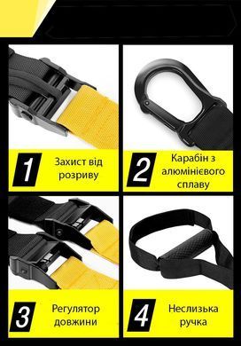 TRX петли для функциональных тренировок Sport Edition P3 PRO green