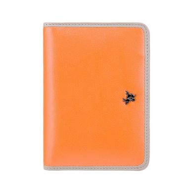 Обкладинка для паспорта Visconti RD93 Hummingbird Orange Taupe, Оранжевый, Шкіра, Без застібки