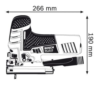 Лобзик електричний Bosch GST 150 СE Professional (0601512000)