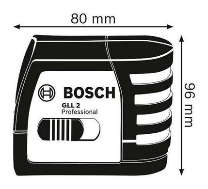 Лазерный нивелир Bosch GLL 2 + MM 2 + BT 150