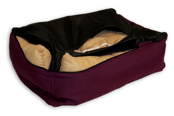 Лежак для собак Sweet Dreams Cosmic Purple Haustier M - 80х55х25см