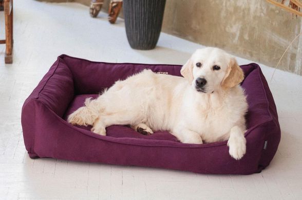 Лежак для собак Sweet Dreams Cosmic Purple Haustier M - 80х55х25см