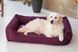 Лежак для собак Sweet Dreams Cosmic Purple Haustier M - 80х55х25см