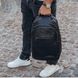 Чоловічий шкіряний рюкзак для ноутбука та поїздок Tiding Bag B2-14657A чорний