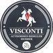 Кошелек мужской кожаный Visconti VSL21 Saber c RFID Black Cobalt