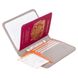 Обкладинка для паспорта Visconti RD93 Hummingbird Orange Taupe, Оранжевый, Шкіра, Без застібки
