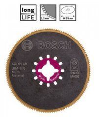 Круглый пильный диск Bosch BIM-TiN AOI 65 AB Multi Material