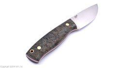 Ніж Skinner 90 Flat Elmax з рукояткою з карельської берези 32x3.5 (361-66125-66128), Коричневий