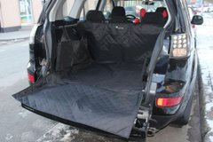 Автогамак для собак в багажник Elegant Black 100х90х33см